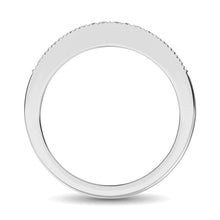 14K White Gold 1/5 Ct.Tw. Diamond Anniversary Band