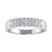 Diamond 1/2 Ct.Tw. Fashion Band in 14K White Gold