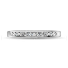 10K White Gold 1/4 Ct.Tw. Diamond Anniversary Band