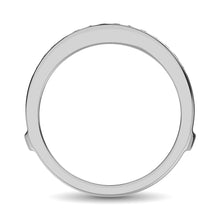 Diamond 1/2 Ct.Tw. Guard Ring in 10K White Gold