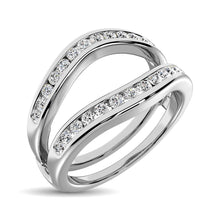 Diamond 1/4 Ct.Tw. Guard Ring in 10K White Gold