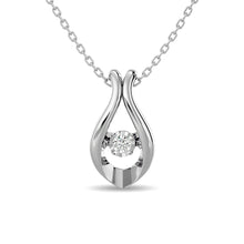Diamond 1/50 ct tw Fashion Pendant in Sterling Silver