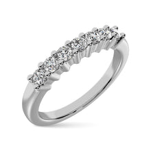 Diamond 1/5 Ct.Tw. 7 Stone Band in 14K White Gold