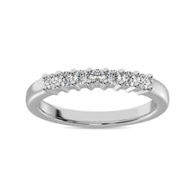 Diamond 1/5 Ct.Tw. 7 Stone Band in 14K White Gold