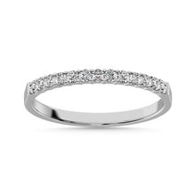 Diamond 1/5 Ct.Tw. Ladies Wedding Band in 10K White Gold