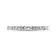 Diamond 1/5 Ct.Tw. Ladies Wedding Band in 10K White Gold