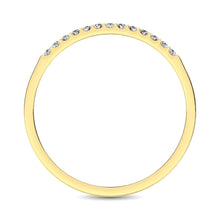 14K Yellow Gold 1/2 Ct Diamond Ladies Machine Band