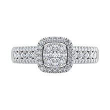 Diamond 7/8 Ct.Tw. Fashion Ring in 14K White Gold