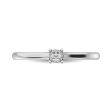 Diamond 1/5 Ct.Tw. Solitaire Ring in 10K White Gold