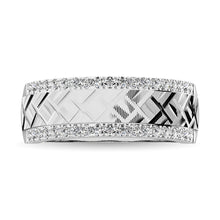 14K Yellow Gold 1/2 Ct.Tw.Diamond Machine Mens Band