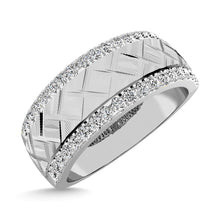 14K Yellow Gold 1/2 Ct.Tw.Diamond Machine Mens Band