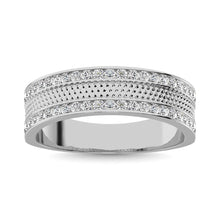 14K Yellow Gold 1/2 Ct.Tw.Diamond Machine Mens Band