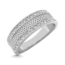 14K Yellow Gold 1/2 Ct.Tw.Diamond Machine Mens Band