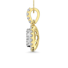 14K Yellow Gold 1 1/2 Ctw Diamond Fashion Pendant