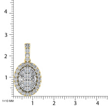 Diamond 5/8 Ct.Tw. Fashion Pendant in 14K Yellow Gold