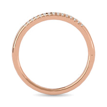 Diamond Wedding Band 1/20 ct tw in 10K Rose Gold