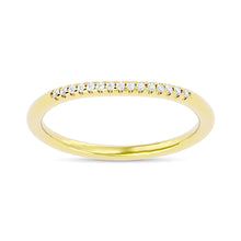 Diamond 1/20 ct tw Round-cut Wedding Band in 10K Yellow Gold