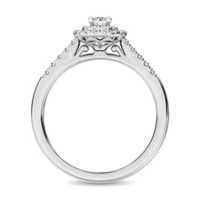 Diamond 1/3 Ct.Tw. Engagement Ring in 10K White Gold