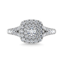 Diamond 1 Ct.Tw. Engagement Ring in 14K White Gold