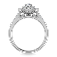 Diamond 1 Ct.Tw. Engagement Ring in 14K White Gold