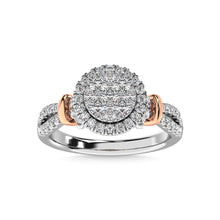 14K White Gold 3/4 Ctw Diamond Fashion Ring