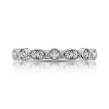 Diamond Stackable Band 1/10 ct tw in 10K White Gold