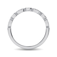 Diamond Stackable Band 1/10 ct tw in 10K White Gold