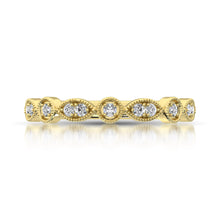 Diamond Stackable Band 1/10 ct tw in 10K Yellow Gold