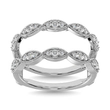 Diamond 1/2.Tw. Mens Machine Band in 10K White Gold