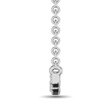 10K White Gold 1/10 Ctw Diamond Fashion Necklace