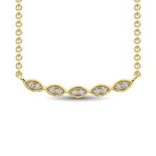 10K White Gold 1/10 Ctw Diamond Fashion Necklace