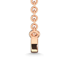 Diamond 1/10 Ct.Tw. Fashion Necklace in 10K Rose Gold