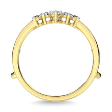 Diamond 3/4 Ct.Tw. Round and Baguette Wraps and Enhancer in 14K Yellow Gold