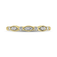 Diamond 1/5 Ct.Tw. Stack Band in 10K Yellow Gold