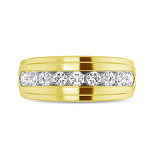 Diamond 1/2 Ctw Comfort Fit Mens Band