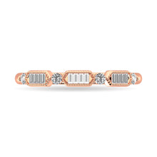 Diamond 1/5 Ct.Tw. Anniversary Band in 14K Rose Gold