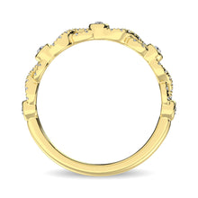 Diamond 1/4 Ct.Tw. Stack Band in 14K Yellow Gold