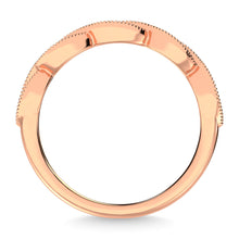 Diamond 1/5 Ct.Tw. Stack Band in 14K Rose Gold