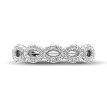 Diamond 1/4 Ct.Tw. Stack Band in 14K White Gold
