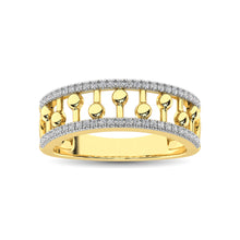 10K Yellow Gold 1/4 Ct.Tw. Diamond Fashion Ring
