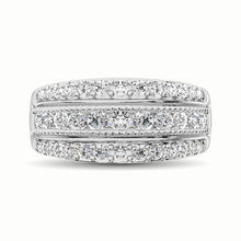 14K White Gold 1 Ct.Tw. Diamond Fashion Ring