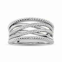 14K White Gold 1/3 Ct.Tw. Diamond Fashion Ring