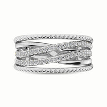 14K White Gold 1/3 Ct.Tw. Diamond Fashion Ring
