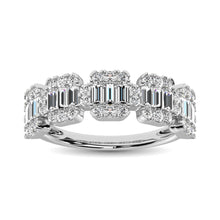 14K White Gold  1 Ct.Tw. Diamond Fashion Ring