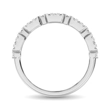 14K White Gold  1 Ct.Tw. Diamond Fashion Ring