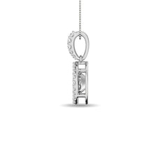 Moving Diamond 5/8 ct tw Pendant in 14K White Gold