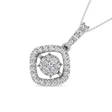 Diamond 1 Ct.Tw. Shimmering Pendant in 14K White Gold