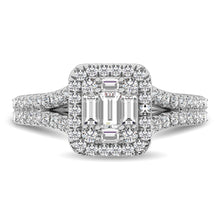 Diamond 3/4 Ct.Tw. Engagement Ring in 14K White Gold