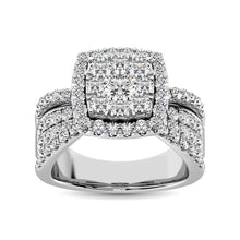 Diamond 1 Ct.Tw. Engagement Ring in 14K White Gold