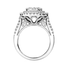 14K White  Gold 2 Ct.Tw. Diamond Engagement Ring